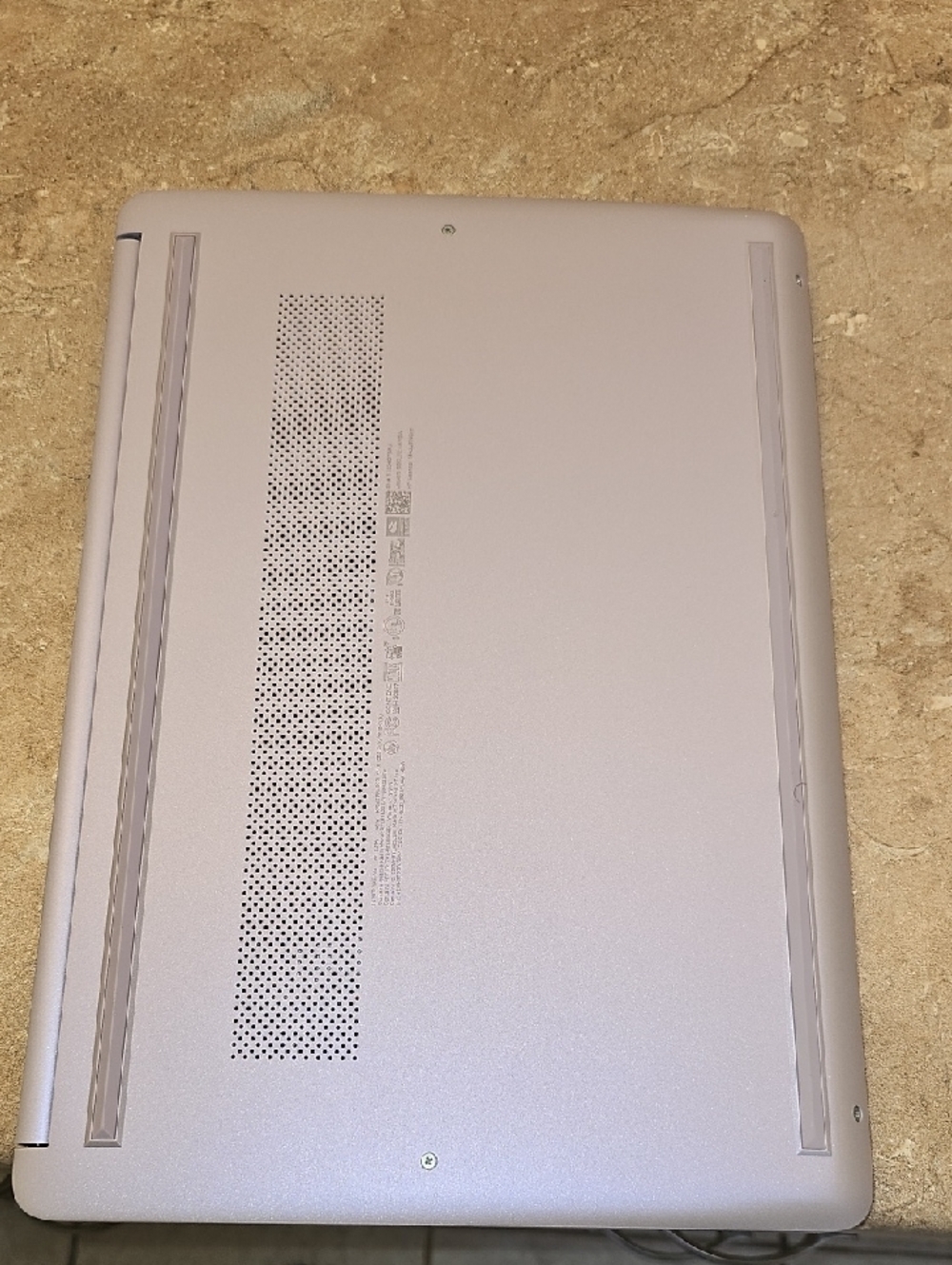 HP Lavender Silver Notebook Laptop - Sleek HP Portable Computer - Picture 6 of 16